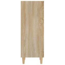 Berkfield Home Sideboard Sonoma Oak 34.5x32.5x90 cm Engineered Wood in Brown - thumbnail 6