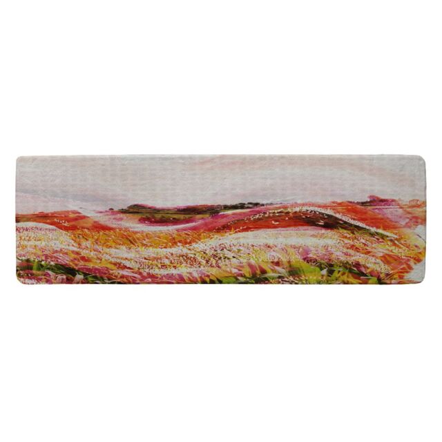 Benjamin Tate Design Wheat Field Paint Runner Rug in Natural - Size: 67 cm x 230 cm - image 1