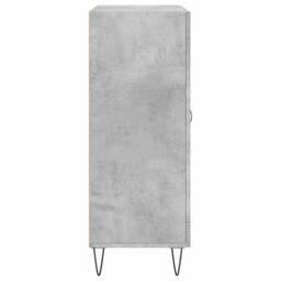 Berkfield Home Sideboard Concrete Grey 69.5x34x90 cm Engineered Wood - thumbnail 7