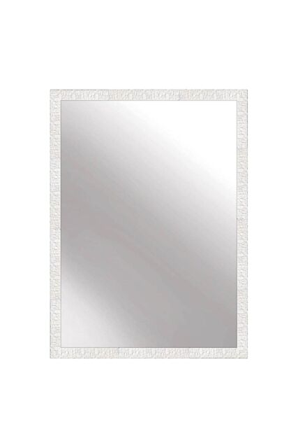 nielsen Florentina Wall Mirror With Mosaic Design Frame, 50 x 70cm in White - Size: 50 x 70 cm - image 1
