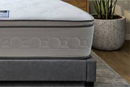 Knight Sleep 4000 Buckingham Pocket Encapsulated Foam Mattress in White - Size: King - thumbnail 3