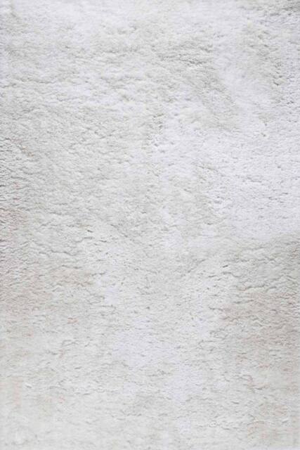 THE RUGS Myk Olaf High Pile Rug Plush Soft Plain Design 38 mm Pile in White - Size: 200 cm x 290 cm - image 1