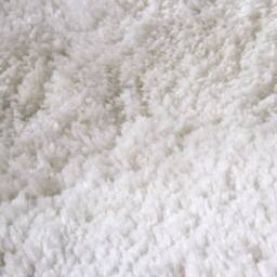 THE RUGS Myk Olaf High Pile Rug Plush Soft Plain Design 38 mm Pile in White - Size: 200 cm x 290 cm - thumbnail 2