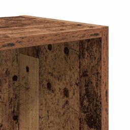 Berkfield Home Bookcase Old Wood 31x24x52 cm Engineered Wood in Brown - Size: 31 x 24 x 52 cm - thumbnail 9