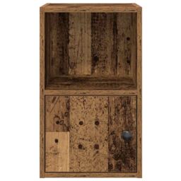 Berkfield Home Bookcase Old Wood 31x24x52 cm Engineered Wood in Brown - Size: 31 x 24 x 52 cm - thumbnail 5