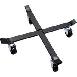 St Helens Adjustable Garden Pot Mover, Dia.9 to 50cm in Black