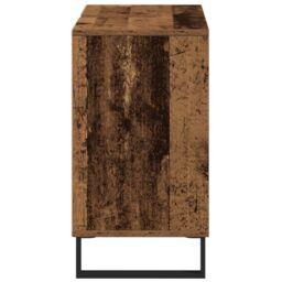 Berkfield Home Bathroom Vanity Unit Old Wood Particle board Medium in Brown - thumbnail 7