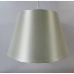 "K LIVING Lights Linen 12"" Satin Drum Ceiling Table Lamp Shade - Ivory"