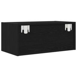 Berkfield Home TV Cabinets 2 pcs Black Oak 60x31x25.5 cm Engineered Wood - thumbnail 9