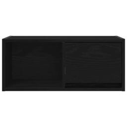 Berkfield Home TV Cabinets 2 pcs Black Oak 60x31x25.5 cm Engineered Wood - thumbnail 7