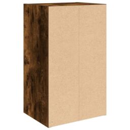 Berkfield Home Bookcase Smoked Oak 31x24x52 cm Engineered Wood in Brown - Size: 31 x 24 x 52 cm - thumbnail 7