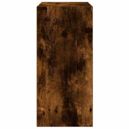 Berkfield Home Bookcase Smoked Oak 31x24x52 cm Engineered Wood in Brown - Size: 31 x 24 x 52 cm - thumbnail 6