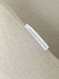 Catherine Lansfield 'Brushed Cotton' Duvet Cover Set in Cream - Size: Double - thumbnail 3