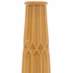 Love Lace Seville Collection Tall Ochre Vase in Brown - thumbnail 2