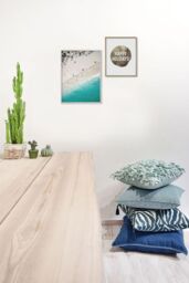 nielsen Pixel A4 Picture Frame (21x29.7cm) - Aluminium with Glass Front in Black - Size: 21x29.7 cm - thumbnail 2