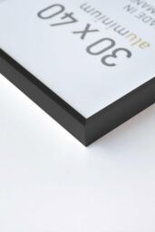 nielsen Pixel A4 Picture Frame (21x29.7cm) - Aluminium with Glass Front in Black - Size: 21x29.7 cm - thumbnail 3
