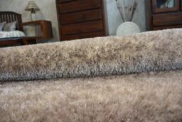 RugsX Shaggy Space Rug in Brown - Size: 120 cm x 170 cm - thumbnail 5