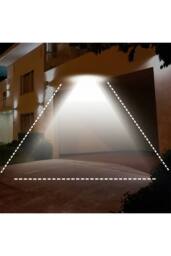Living and Home Motion Sensor Outdoor LED Floodlight in Black - thumbnail 2