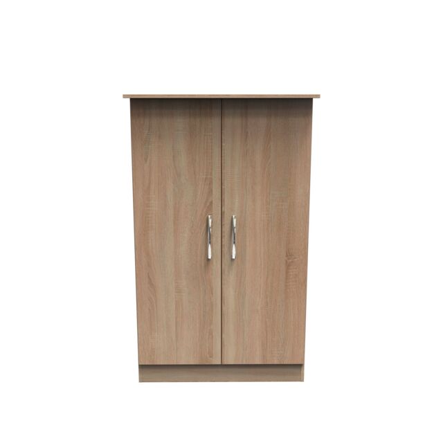 Ready Assembled 2 U Hampshire 2 Door Midi Wardrobe (Ready Assembled) in Light Oak - image 1