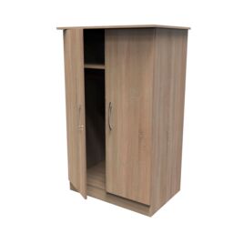Ready Assembled 2 U Hampshire 2 Door Midi Wardrobe (Ready Assembled) in Light Oak - thumbnail 5