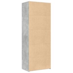 Berkfield Home Highboard Concrete Grey 70x42.5x185 cm Engineered Wood - thumbnail 6