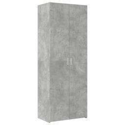 Berkfield Home Highboard Concrete Grey 70x42.5x185 cm Engineered Wood - thumbnail 2