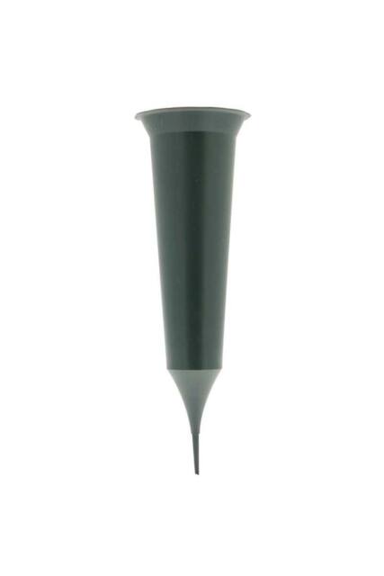KDMD Green Spike Grave Vase 32cm 6 Pack in Dark Green - image 1