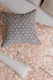 Helena Springfield 'Pheasants' Cotton Duvet Cover Set in Copper - Size: Double - thumbnail 4