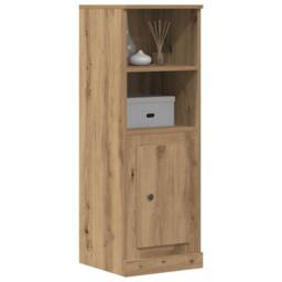 Berkfield Home Highboard Artisian Oak 36x35.5x103.5 cm Engineered Wood in Brown - thumbnail 1