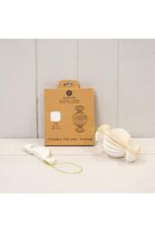 KDMD Set of 3 Off-White Candy Baubles - thumbnail 2