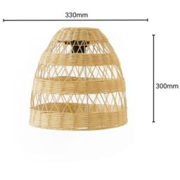 CGC Lighting Mosi Rattan Natural Lampshade - thumbnail 5