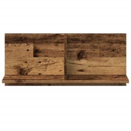 Berkfield Home Wall Cabinet 70x16.5x30 cm Old Wood Engineered Wood in Brown - thumbnail 4