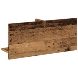 Berkfield Home Wall Cabinet 70x16.5x30 cm Old Wood Engineered Wood in Brown - thumbnail 6