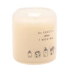 Moments Where I Need To Be Candle Small in Cream - thumbnail 3