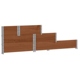 Berkfield Home 3-Tier Raised Bed Brown 120x80 cm Solid Wood Pine - thumbnail 6
