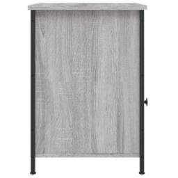 Berkfield Home Elegant Bedside Cabinet Grey Sonoma 40x42x60 cm Engineered Wood - Size: 40 x 42 x 60 cm - thumbnail 7