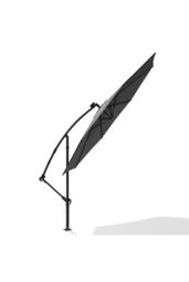 Garden Sanctuary Garden Solar LED Lighted Patio Parasol in Dark Grey - thumbnail 5