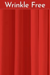 Neel Blue 3x3 Metres Spandex Backdrop Curtain, Wrinkle-Free Polyester Fabric Backdrop Panel in Red - thumbnail 3