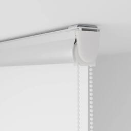 Berkfield Home Shower Roller Blind with Cassette 80x240 cm Fabric Width 76 cm in White - thumbnail 9