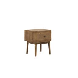 Wyld Haus Pasadena Natural Wood & Rattan Bedside Table 1 Drawer - thumbnail 2