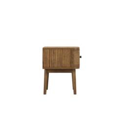 Wyld Haus Pasadena Natural Wood & Rattan Bedside Table 1 Drawer - thumbnail 5