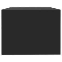 Berkfield Home Coffee Table Black 102x55x42 cm Engineered Wood - Size: 102 x 55 x 42 cm - thumbnail 8