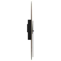 Berkfield Home Wall Clock with Luminous Scales & Pointers Yellow √ò30 cm in Natural - thumbnail 4