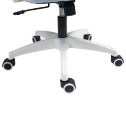 FLAVORA Light Blue-Ergonomic Office Chair High Back Mesh Desk Chair in Light Blue - Size: 0.6m2 - thumbnail 6