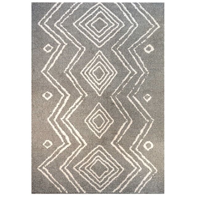 Kukoon Grey Cream Moroccan Berber Super Soft Rug - Size: 80 cm x 150 cm - image 1