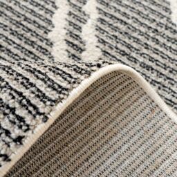 Kukoon Grey Cream Moroccan Berber Super Soft Rug - Size: 80 cm x 150 cm - thumbnail 5