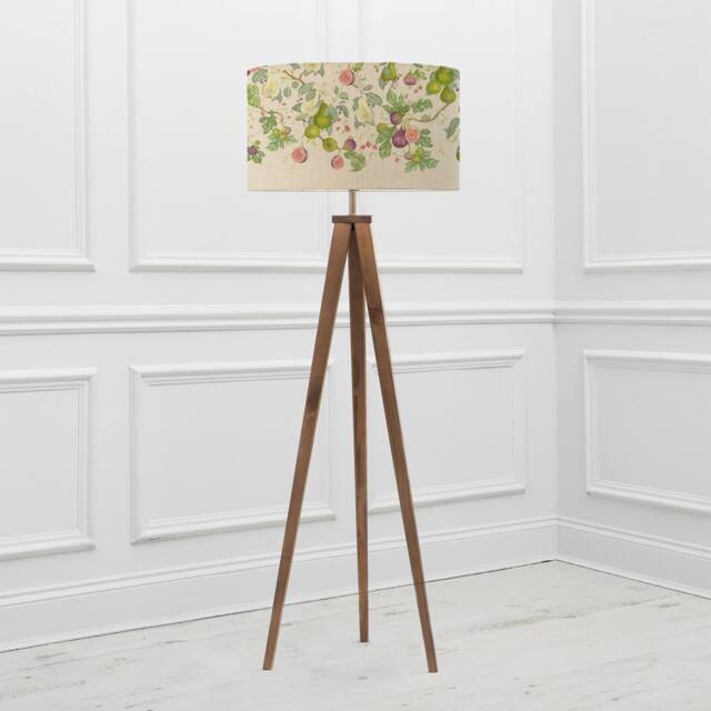 Voyage Maison Aratus Floor Lamp With Shrubbery Fruits Eva Lampshade in Plum - image 1