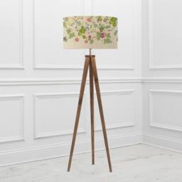 Voyage Maison Aratus Floor Lamp With Shrubbery Fruits Eva Lampshade in Plum - thumbnail 1