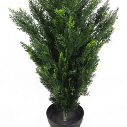 Leaf 120cm Artificial Cedar Cypress Topiary UV Resistant in Green - thumbnail 5