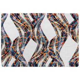 Benjamin Tate Design Snake & Leopard Skin Designer Rug in Natural - Size: Large - thumbnail 1